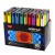 Markery akrylowe wielokolorowy 60 szt Wodoodporny Marker Akrylowe Jupai
