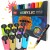 Markery akrylowe wielokolorowy 12 szt Wodoodporny Marker Akrylowe Jupai