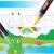 Markery akrylowe wielokolorowy 12 szt Wodoodporny Marker Akrylowe Jupai