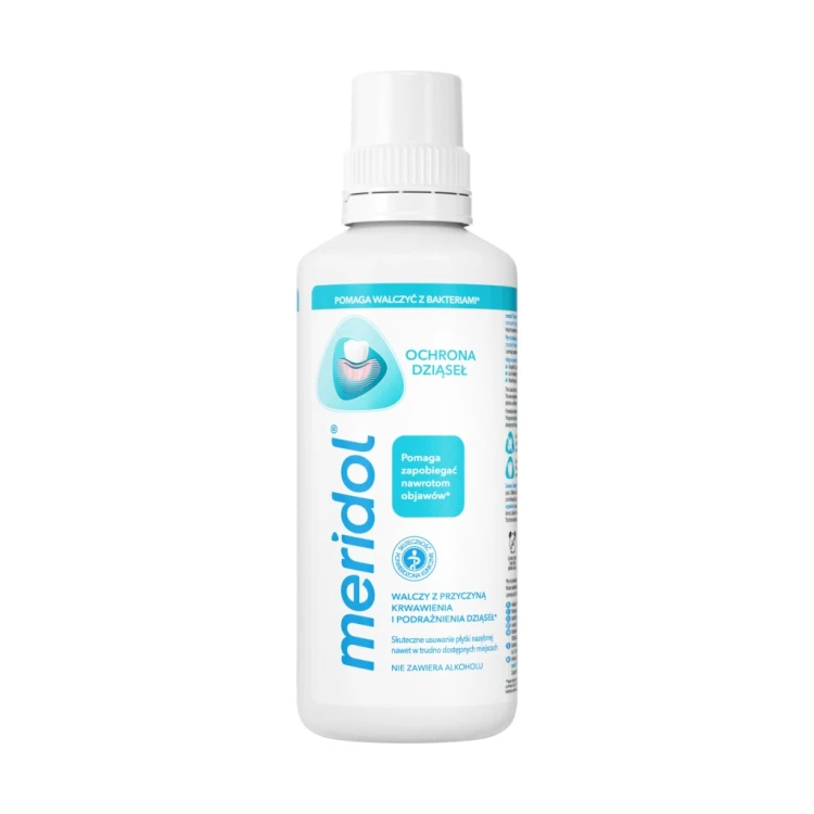 Meridol płyn do płukania jamy ustnej Ochrona Dziąseł 400 ml