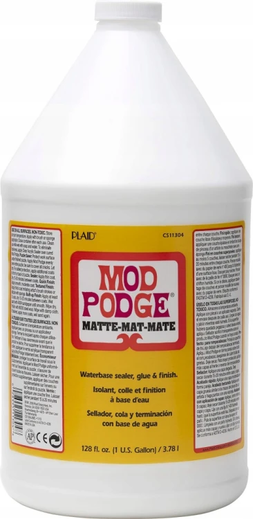 Klej MOD PODGE matowy hipoalergiczny do scrapbookingu AMERYKAŃSKI 3,78 l