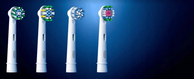 Oryginalne Końcówki do szczoteczki Oral-B Precision Clean EB20RX pro 4 SZT.