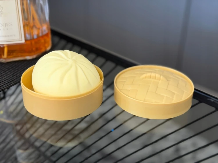 Gniotek PIERÓG dumpling biały BAO pierożek antystresowy SQUISHY bułeczka 12 sztuk