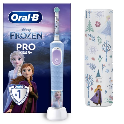 Oryginalna Szczoteczka elektryczna dla dzieci Oral-B Pro Kids Frozen + etui