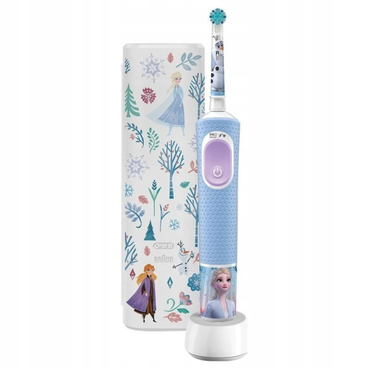 Oryginalna Szczoteczka elektryczna dla dzieci Oral-B Pro Kids Frozen + etui