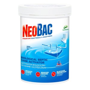 NeoBac 600 g Aktywator bakterie do szamb i oczyszczalni redukcja zapachu