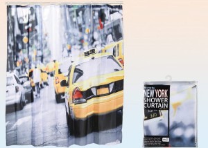 Kotara zasłona prysznicowa pod prysznic do wanny NOWY JORK NEW YORK