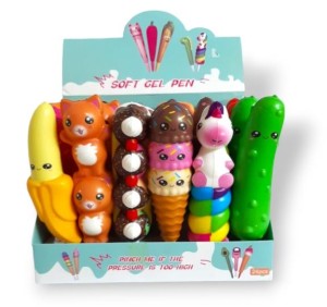 Długopis squishy piankowy mięciutki gniotek antystresowy RÓŻNE MODELE xxl 