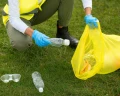 Worki na śmieci ŻÓŁTE  wytrzymałe eco 60 litrów na plastik metal
