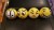 Piankowa piłeczka antystresowa gniotek EMOJI buźki minki 6 cm