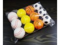 Piankowa piłeczka piłka antystresowa gniotek MIX 6 cm 1 szt. nożna do kosza tenisa baseball