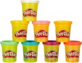 Play-Doh HASBRO Ciastolina 8 kolorów - Tęczowe Kolory biały | Masa plastyczna