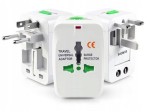Adaptor ADAPTOR do kontaktu UK JAPONIA CAŁY ŚWIAT usa