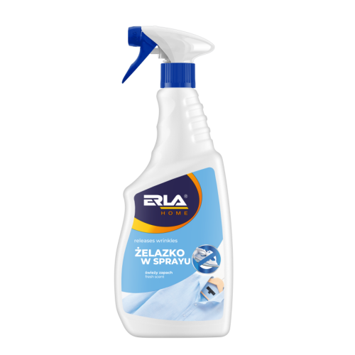 Żelazko w sprayu ERLA HOME 750 ml. na do zagnieceń podróżne turystyczne