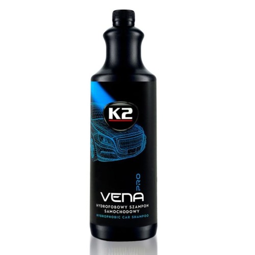 K2 Vena szampon koncentrat z osuszaczem hydrofobowy do auta pachnący 1L