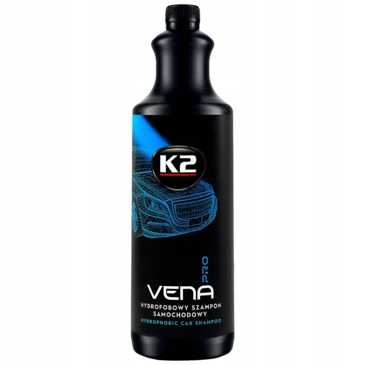 K2 Vena szampon koncentrat z osuszaczem hydrofobowy do auta pachnący 1L