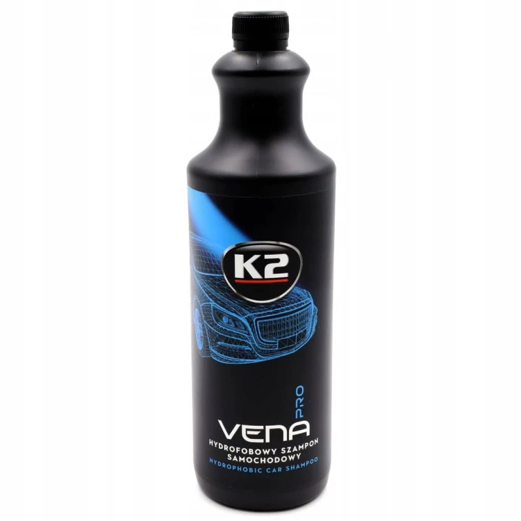 K2 Vena szampon koncentrat z osuszaczem hydrofobowy do auta pachnący 1L