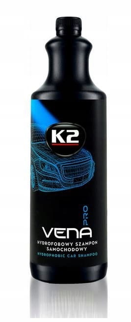 K2 Vena szampon koncentrat z osuszaczem hydrofobowy do auta pachnący 1L