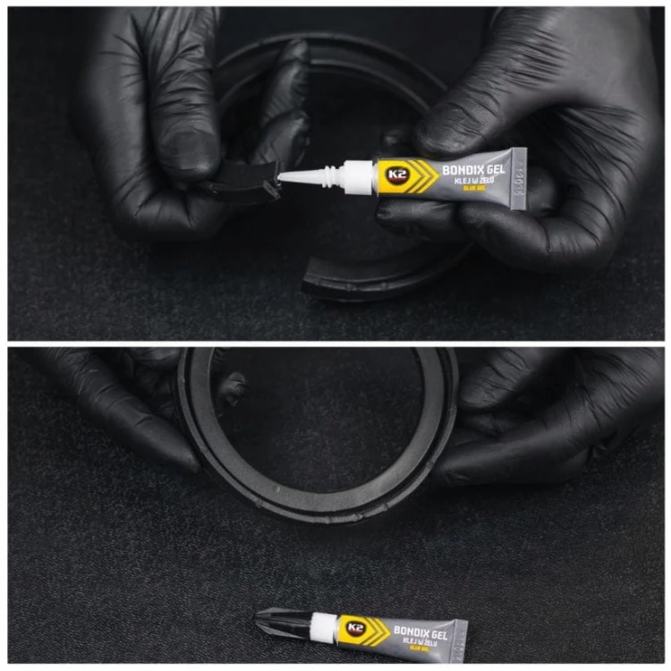 Klej w żelu Bondix 3g do plastiku drewna gumy skóry ceramiki żelowy gęsty