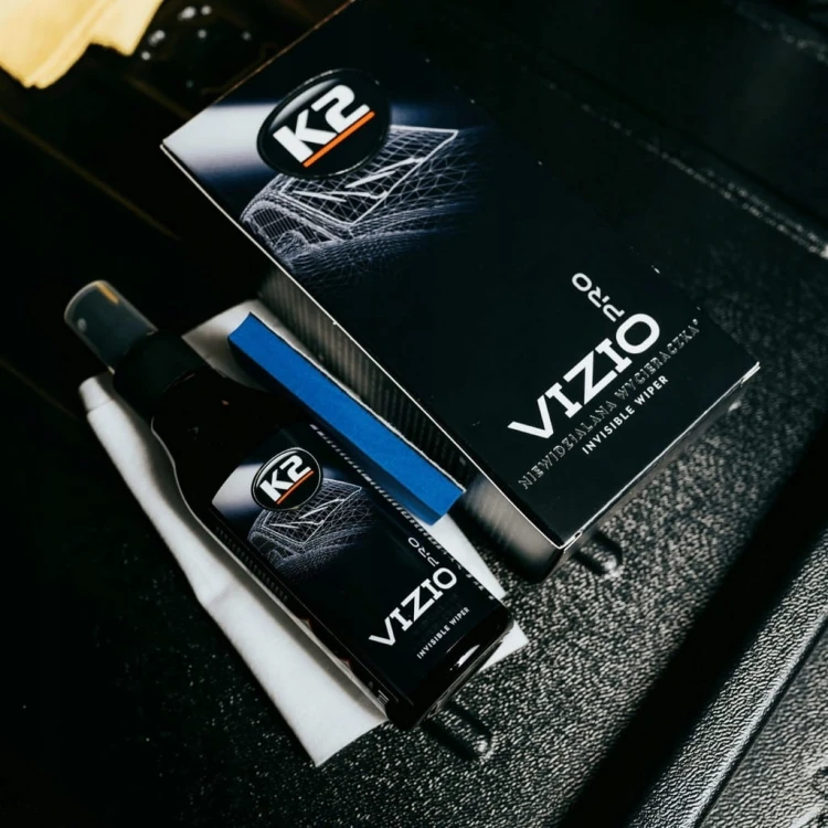 K2 Vizio Pro 150ml Niewidzialna wycieraczka na szybę hydrofobowa +aplikator