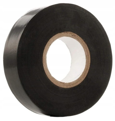 Taśma do izolacji IZOLACYJNA czarna 19 mm 20 metrów K2