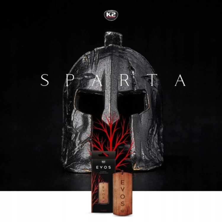 Perfumy do auta K2 SPARTA samochodu zawieszka drzewo cedrowe grapefruit