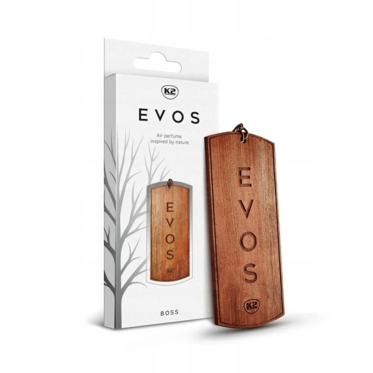 Perfumy do auta K2 BOSS samochodu zawieszka drzewo arganowe róża patchouli