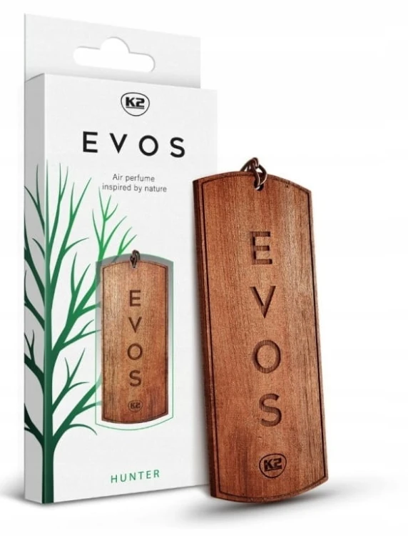 Perfumy do auta K2 HUNTER samochodu zawieszka BERGAMOTKA geranium MOSS