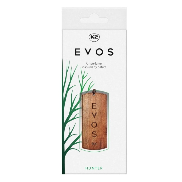 Perfumy do auta K2 HUNTER samochodu zawieszka BERGAMOTKA geranium MOSS