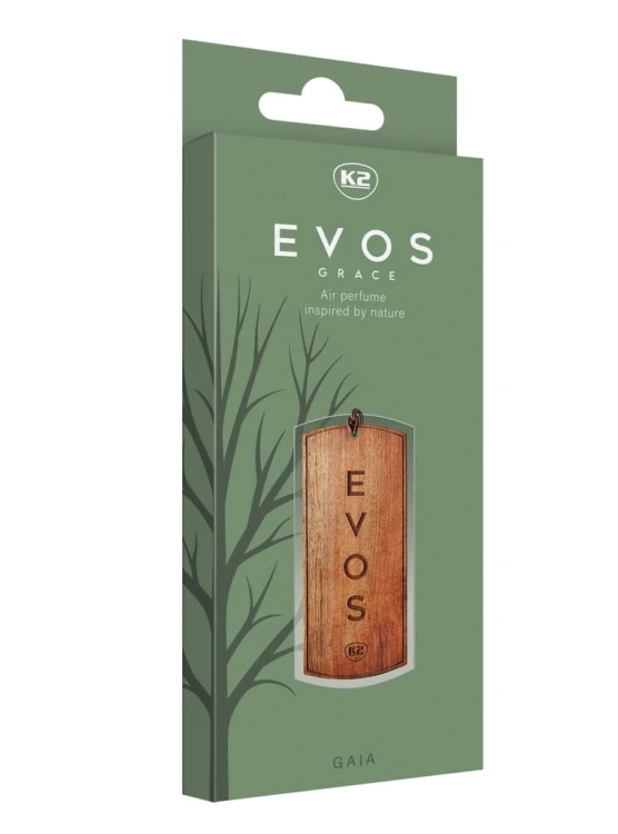 Perfumy do auta samochodu K2 GAIA zawieszka DREWNO porzeczka róża paczuli