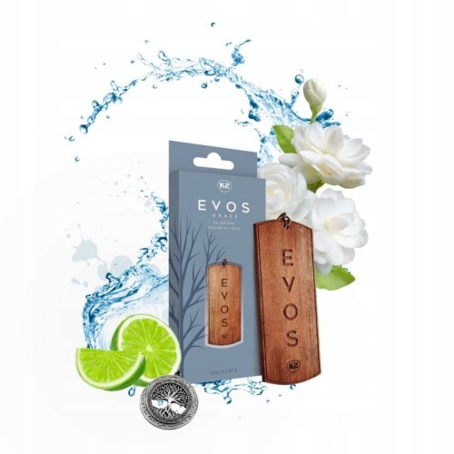 Perfumy do auta samochodu K2 VALKIRIA zawieszka DREWNO bergamotka kakao