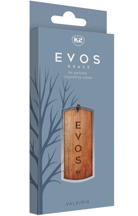Perfumy do auta samochodu K2 VALKIRIA zawieszka DREWNO bergamotka kakao