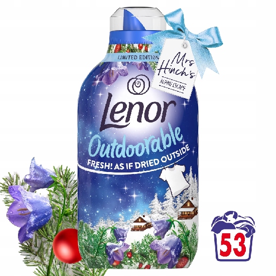Lenor Outdoorable PŁYN DO PŁUKANIA tkanin 53W Bluebells & Wild Berries