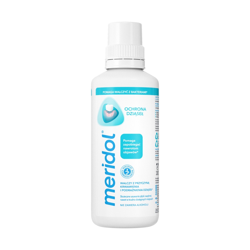 Meridol płyn do płukania jamy ustnej Ochrona Dziąseł 400 ml