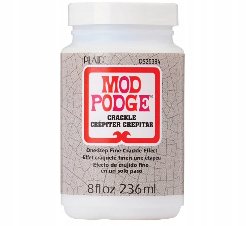Klej Medium do spękań One-Step Crackle - Mod Podge - 236 ml scapbookingu